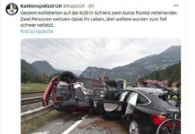 Svizzera, incidente stradale a Schiers: morti due italiani