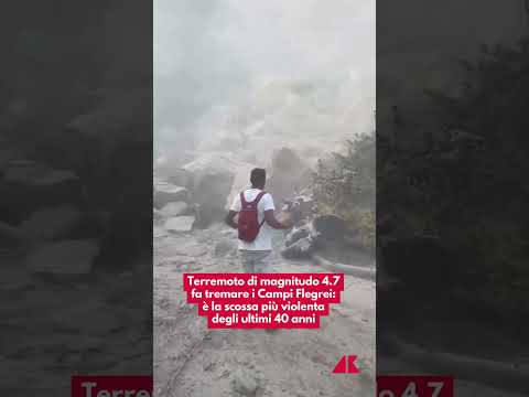 Terremoto di magnitudo 4.7 fa tremare i Campi Flegrei: è la scossa più violenta degli ultimi 40 anni