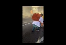 Terremoto in Colombia, il crollo e la fuga in extremis – Video