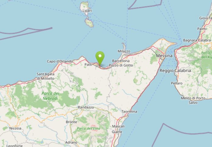 Terremoto oggi in Sicilia, doppia scossa di magnitudo 3.7 e 3.3 a Oliveri: avvertita in provincia di Messina