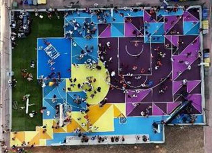 Trapani, l’ass. Genco all’inaugurazione dell’area di sport Illumina: “Da zona trascurata a spazio aggregativo per famiglie’