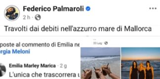“Travolti dai debiti nell’azzurro mare di Mallorca”: Osho smaschera la creator che aveva criticato Giorgia Meloni