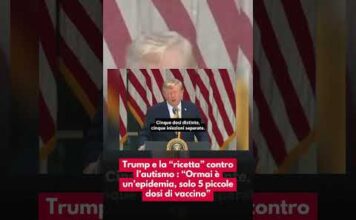 Trump collega ancora vaccini e autismo: “Come un’epidemia”
