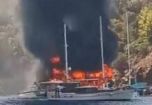 Turchia, incendio a bordo di una nave turistica: oltre cento passeggeri evacuati