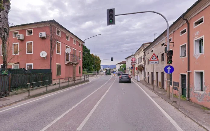 Vicenza strada marosticana semaforo