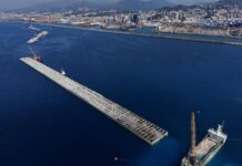 Webuild, Nuova diga foranea di Genova raggiunge 1,5 km di lunghezza