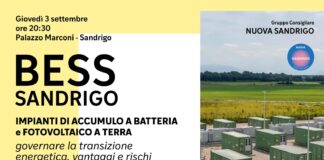 Batterie e fotovoltaico cambieranno il territorio? A Sandrigo confronto pubblico su rischi e opportunità BESS