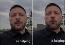 Zelensky e il video ‘misterioso’: “Da dove spuntano auto e camion?”