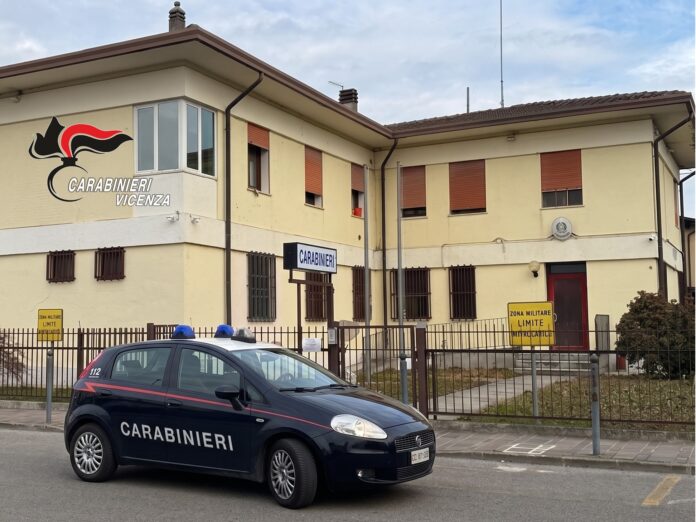 carabinieri Dueville grisignano di zocco arrestato