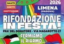 Festa Nazionale di Rifondazione Comunista a Limena: il programma e l’appuntamento correlato a Vicenza festa rifondazione comunista limena 2026