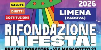 Festa Nazionale di Rifondazione Comunista a Limena: il programma e l’appuntamento correlato a Vicenza festa rifondazione comunista limena 2026