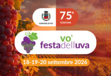 Festa dell’Uva di Vo’, la 75ª edizione dal 18 al 20 settembre tra carri e cantine Festa dell'Uva di Vo' 2026