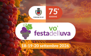 Festa dell’Uva di Vo’, la 75ª edizione dal 18 al 20 settembre tra carri e cantine Festa dell'Uva di Vo' 2026