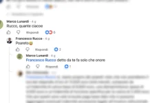 Marco Lunardi querela Francesco Rucco dopo un “Giuda” espresso sui social lunardi querela rucco post social