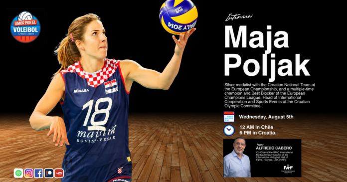 Maja Poljak, da Vicenza al volley internazionale Maja Poljak intervistata da Alfredo Cabero sulla carriera iniziata a Vicenza