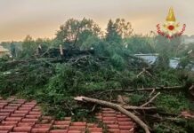 Maltempo in Veneto: 110 interventi dei vigili del fuoco. Nel Vicentino pioggia e grandine maltempo veneto veronese
