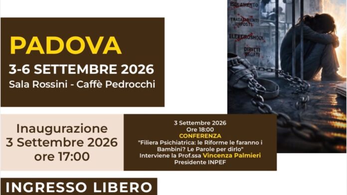 Psichiatria e diritti umani, mostra a Padova
