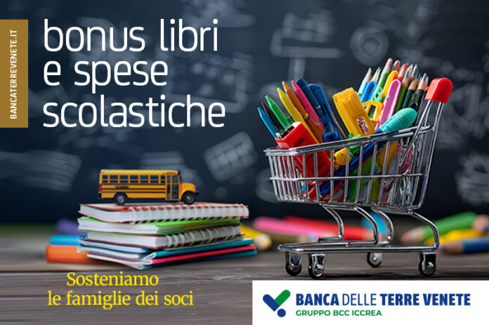 news bonus libri e spese scolastiche 2026 banca delle terre venete bonus libri sucola