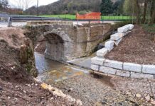 Schio, ponte di via Rive di Magrè: al via il secondo stralcio da 210 mila euro complessivi Ponte di via Rive di Magrè danneggiato dall’alluvione