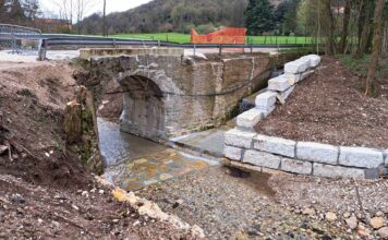Schio, ponte di via Rive di Magrè: al via il secondo stralcio da 210 mila euro complessivi Ponte di via Rive di Magrè danneggiato dall’alluvione