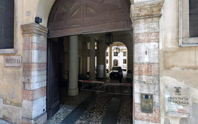 Fondo legalità a Vicenza, sede della Prefettura