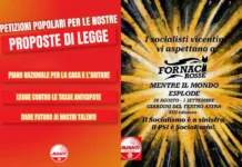 Casa, tasse e giovani: a Fornaci Rosse di Vicenza le proposte di legge del PSI psi vicenza fornaci rosse proposte