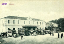 Ferrovia Vicenza-Schio, 150 anni di storia in mostra all’ex Lanificio Conte di Schio 150 anni ferrovia Vicenza-Schio, immagine storica della stazione