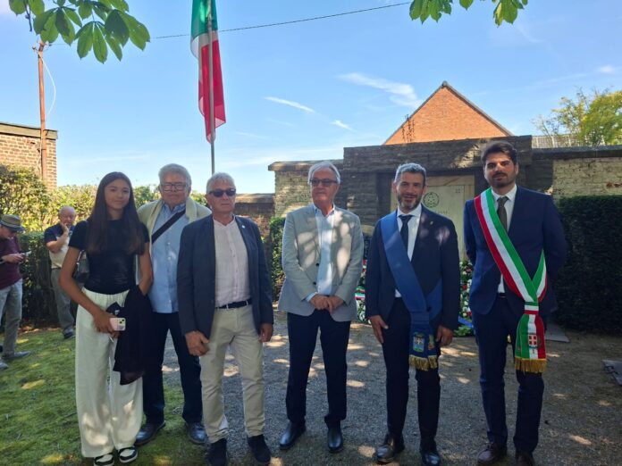 vicenza delegazione a Marcinelle
