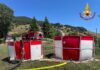 Spento definitivamente dopo 5 giorni l’incendio del Monte Formiga, tra Veronese e Vicentino vigili del fuoco vicenza incendio monte formiga