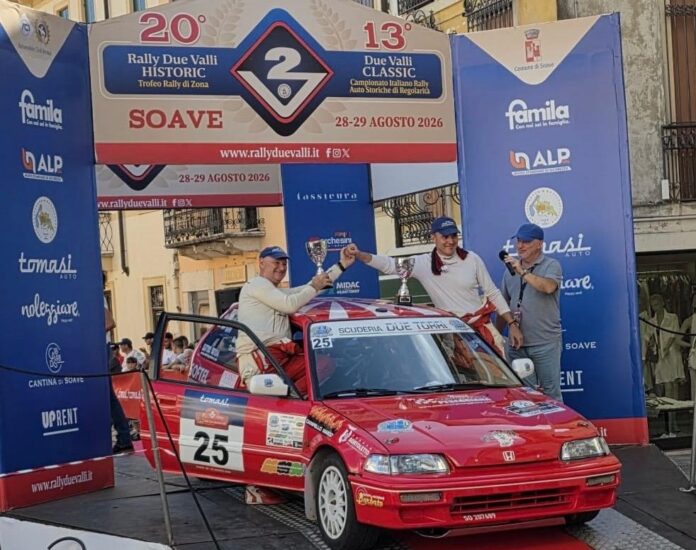 Scuderia Due Torri al Rally Due Valli Historic di Soave