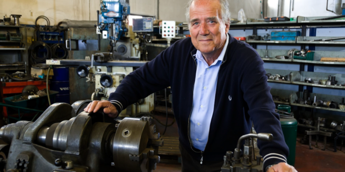 Bassano Diesel, Giampaolo Michielon in officina Bassano Diesel 80 anni, Giampaolo Michielon in officina