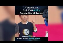 A 6 anni risolve il cubo di Rubik in 4,27 secondi: la piccola Lian conquista il record mondiale –