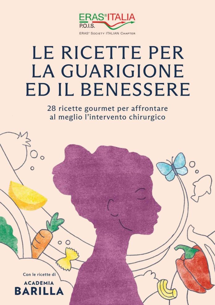 Alimentazione, in un libro 28 ricette per accompagnare i pazienti prima e dopo l’intervento chirurgico