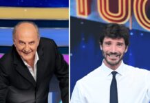Ascolti tv, testa a testa tra Scotti e De Martino nell’access: i risultati di ieri 22 settembre