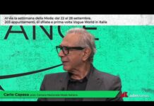 Capasa (Cnmi): “Moda sotto attacco del fast fashion, risposta deve venire da politica e Ue”