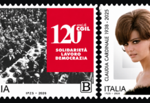 Claudia Cardinale e i 120 anni della CGIL entrano nella filatelia italiana: ecco i nuovi francobolli Poste Italiane Poste Italiane