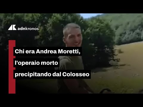 Chi era Andrea Moretti, l’operaio morto precipitando dal Colosseo