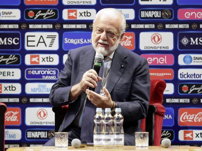 De Laurentiis: “Nuovo stadio? Sarà da 70.000 posti e sorgerà a Napoli Est, il Maradona va abbattuto”