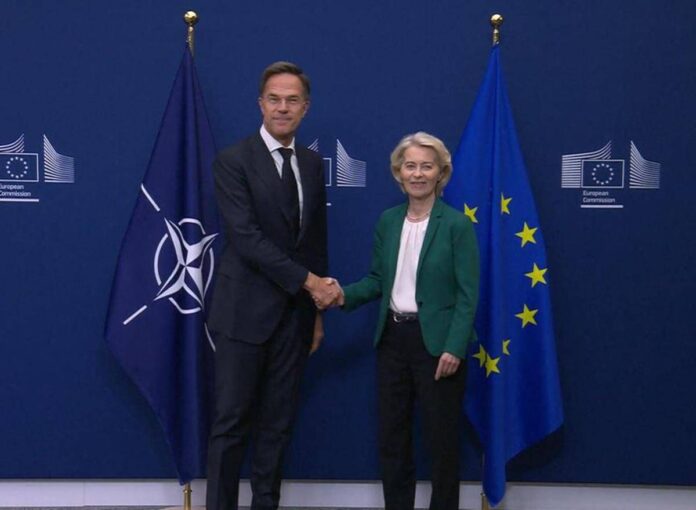 Drone russo su Lipsia, Von der Leyen e Rutte: “Non tollereremo attacchi, pronti a proteggerci”