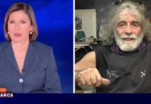 E’ sempre Cartabianca, lite furiosa tra Bianca Berlinguer e Mauro Corona: “Strappo il contratto”