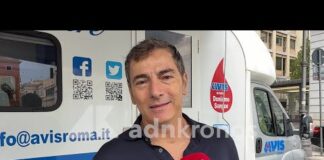 Emergenza sangue, Marco Liorni alla raccolta organizzata da Adnkronos e Avis: “Atto di altruismo”