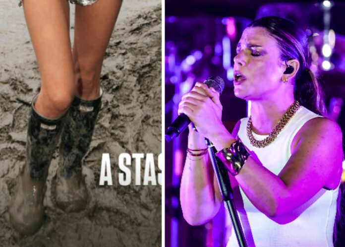 Emma ‘sfida’ il maltempo di Milano, stasera il live all’Ippodromo: la foto ironica