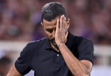 Fabio Grosso esonerato dalla Fiorentina: non sarà più l’allenatore