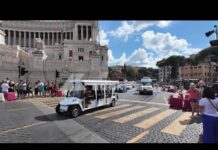 Far west golf car, viaggio nel centro di Roma tra irregolarità e guadagni stellari