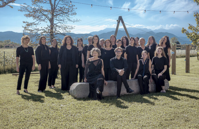 Coro femminile LADIESis per il concerto di Rozzampia Concerti organistici a Orgiano e Rozzampia, il coro femminile LADIESis