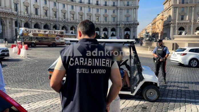 Golf car ancora nel mirino dei carabinieri di Roma, oggi blitz del Nucleo ispettorato del lavoro