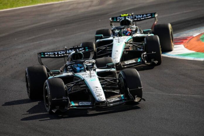 Gp Azerbaigian, Russell il più veloce nelle libere davanti ad Antonelli e Leclerc 4°