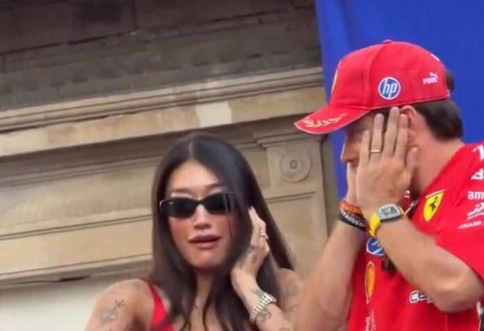 Gp Monza, Leclerc dj alla festa Ferrari: il risultato è un disastro