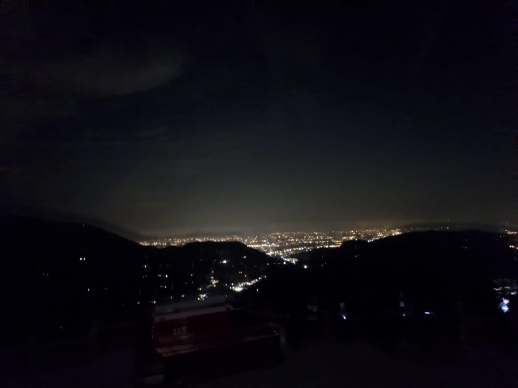 Il panorama dal colle Bellavista spazia ben oltre Vicenza