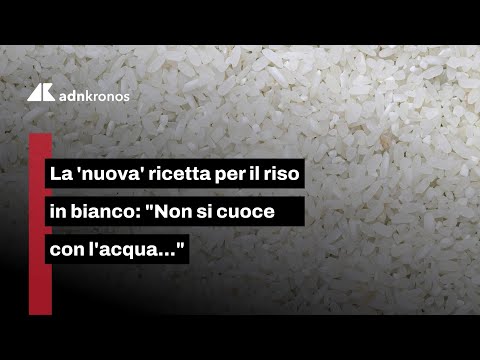 Il riso in bianco non va cotto con l’acqua, la sentenza degli chef